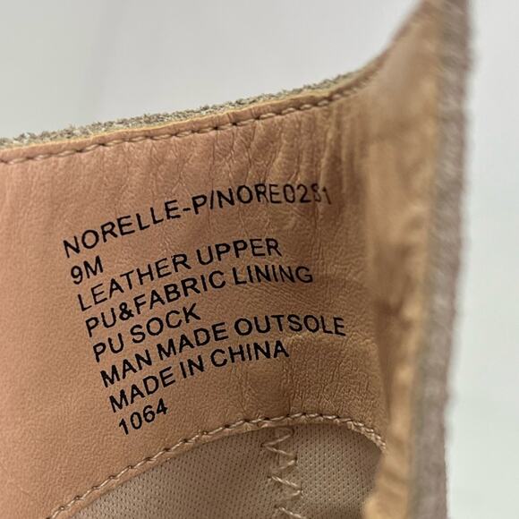 Steve Madden Boots Women's Size 9 M Taupe Suede Ankle Booties Norelle 0281 Boho - Picture 10 of 13